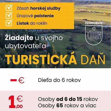 Romanticke Chalupky Raj-borievka, Cucoriedka A Drienka Chalet Hrabušice